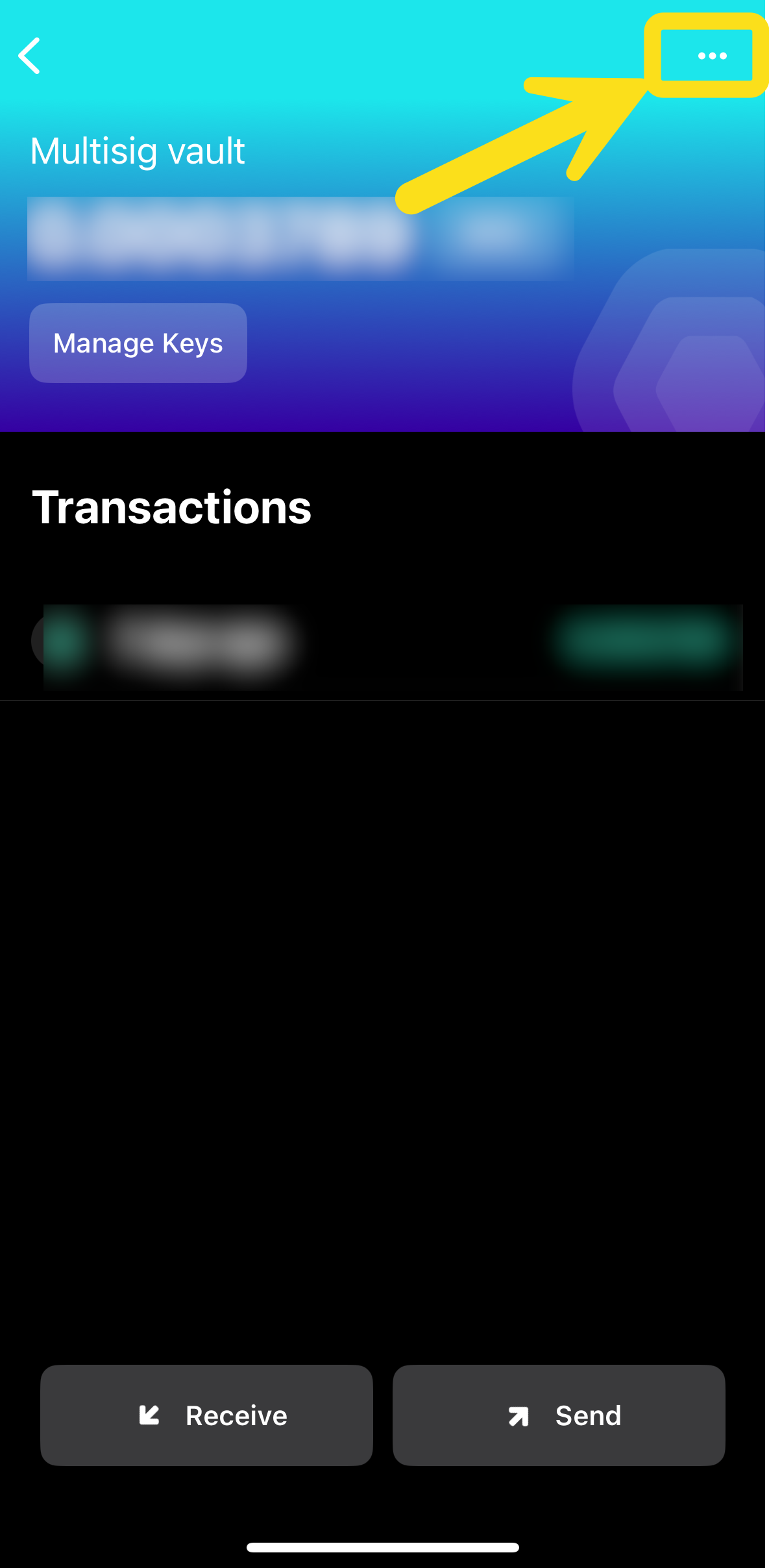 Bluewallet export