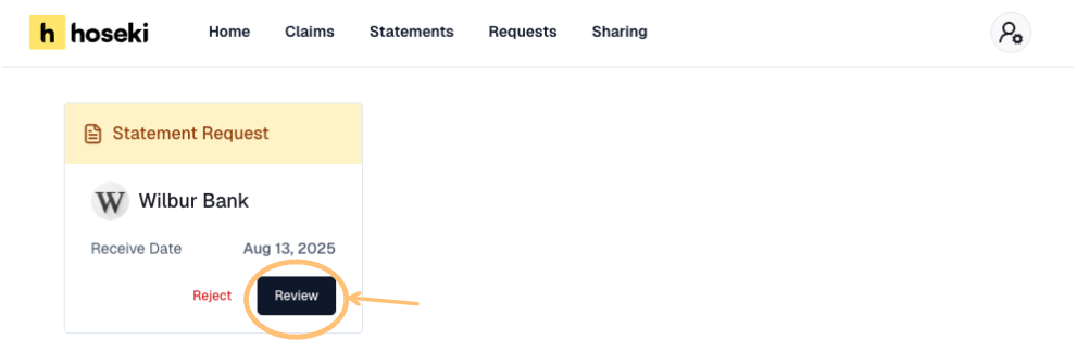 How to add a claim from an access request