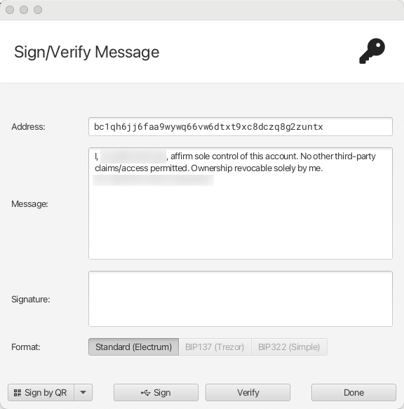 Sparrow message prompt with message pasted